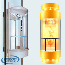 Import Residential Local Commercial Elderly Glass Capsule Low Cost Elevator